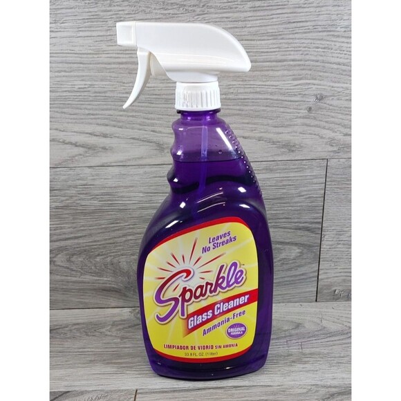 Sparkle 20345 33.8 oz Spray Bottle Glass Cleaner New-Window Cleaner - Picture 1 of 2